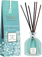 Парфумерія, косметика Аромадифузор "Білий чай і жасмин" - Collines de Provence White Tea & Jasmine Diffusor