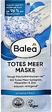Парфумерія, косметика Маска для обличчя із солями мертвого моря - Balea Face Mask With Salts Of The Dead Sea