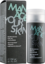 Освежающий гель для очищения кожи лица - Manage Your Skin Refreshing Facial Cleanser — фото N2