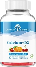Пищевая добавка "Витамин D3", 30 жевательных пастилок - Apnas Natural — фото N1