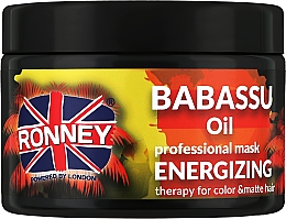 Маска для окрашенных волос - Ronney Professional Mask Babassu Oil Energizing Therapy — фото N1