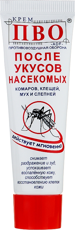 Крем после укусов насекомых - Фитодоктор ПВО — фото N1