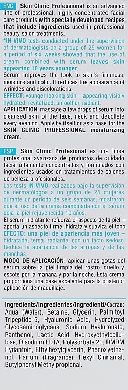 УЦЕНКА Активная увлажняющая сыворотка дневная/ночная - Bielenda Skin Clinic Professional Mezo Serum Anti-age * — фото N3