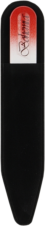 Пилочка хрустальная в чехле из кожи 99-902, 90 мм, красная - SPL — фото N2