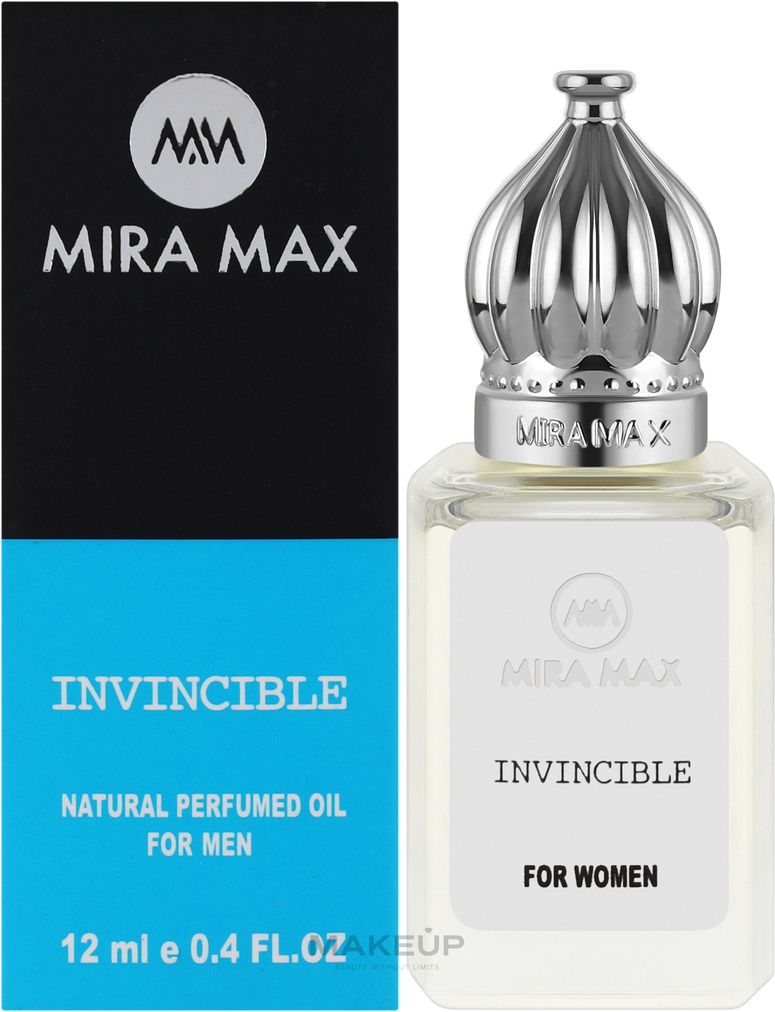 Mira Max Invincible - Парфюмированное масло для мужчин — фото 12ml