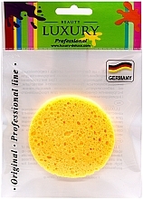 Спонж косметический для демакияжа, желтый - Beauty LUXURY — фото N1