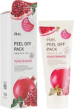 Маска-плівка для обличчя "Гранат" - Ekel Pomegranat Peel Of Pack — фото N1