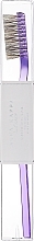 Духи, Парфюмерия, косметика Зубная щетка 21J574, фиолетовая - Acca Kappa Extra Soft Pure Bristle