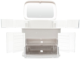 Органайзер косметический, белый - Rio-Beauty Ultimate Beauty Storage Vanity Case  — фото N2