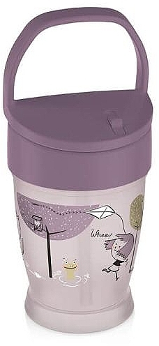 Кухоль із трубочкою "Junior" фіолетовий - Lovi — фото N3