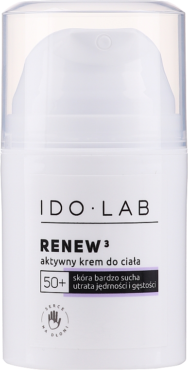 Увлажняющий активный крем для тела - Idolab Renew3 Cream 50 + — фото N1
