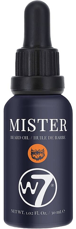 Масло для бороды - W7 Cosmetics Mister Beard Oil — фото N1