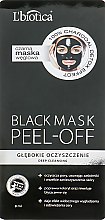 Духи, Парфюмерия, косметика Маска-пленка для лица с углем - L'biotica Home Spa Peel-off