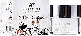 Духи, Парфюмерия, косметика Ночной крем для лица - Hristina Cosmetics Orient Gold Night Cream