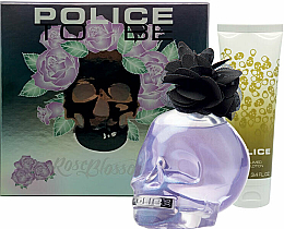 Духи, Парфюмерия, косметика Police To Be Rose Blossom - Набор (edt/100ml + b/lot/75ml)