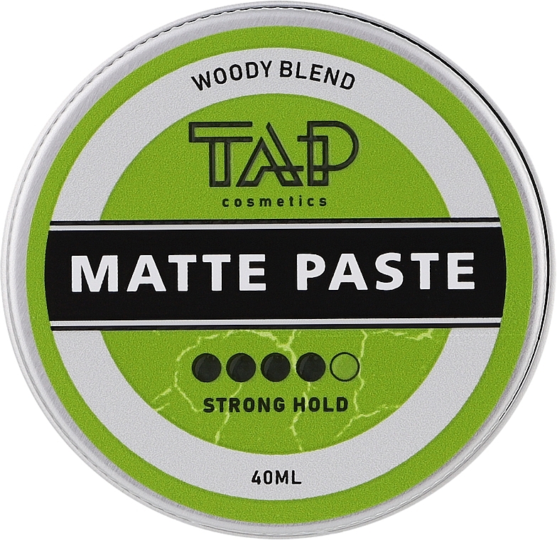 Паста для укладки волос "Woody Bland" - TAP Cosmetics Matte Paste