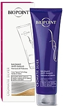 Парфумерія, косметика Бальзам проти жовтого кольору волосся - Biopoint Cromatix Silver Balsamo Anti-Giallo