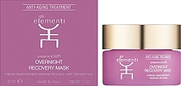Ночная восстанавливающая маска - Gli Elementi Overnight Recovery Mask — фото N2