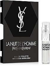 Парфумерія, косметика Yves Saint Laurent La Nuit de LHomme - Туалетна вода (пробник)