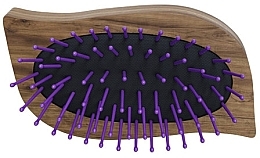 Дерев'яна мініщітка для волосся - Anwen — фото N1