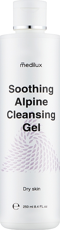 Гель для сухой и чувствительной кожи - Medilux Soothing Alpine Cleansing Gel — фото N1