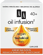 Парфумерія, косметика Денний крем проти зморшок  - AA Cosmetics Oil Infusion Day Cream Against Wrinkles 40+