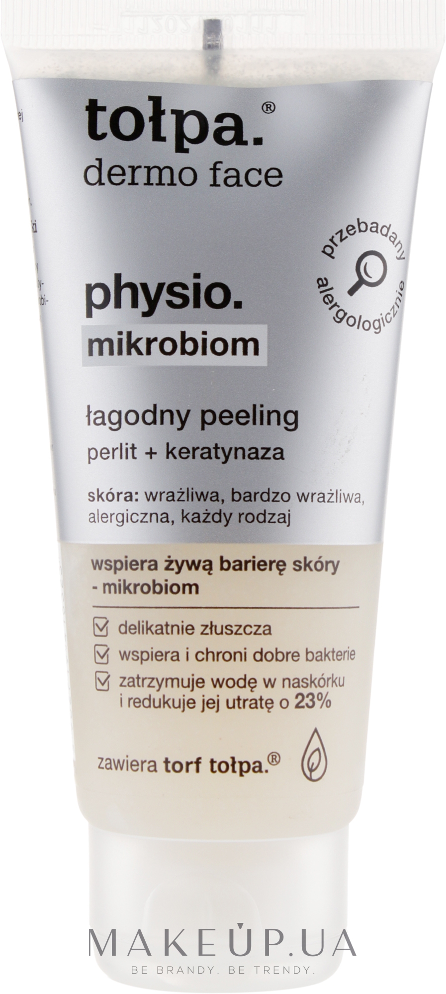 Мягкий пилинг для лица - Tolpa Dermo Physio Mikrobiom Peeling — фото 60ml