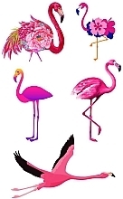 Временное тату "Фламинго сет" - Ink-Ok — фото N2