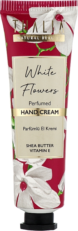 Парфюмированный крем для рук "Белые цветы" - Thalia Perfumed Hand Cream White Flowers — фото N1