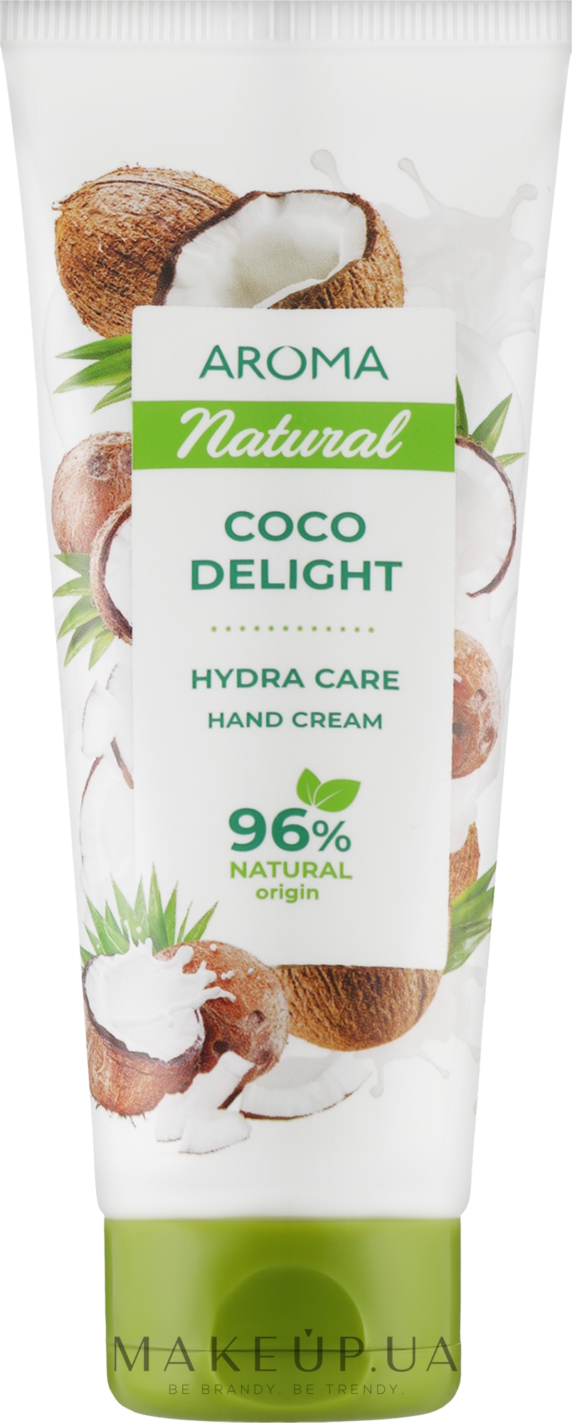 Крем для рук с ароматом кокоса - Aroma Natural Coco Delight Hand Care — фото 75ml