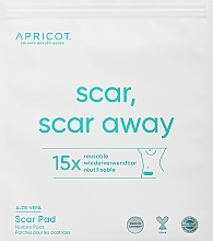 Патчи от рубцов с алоэ вера - Apricot Scar, Scar Away Aloe Vera Pads — фото N2