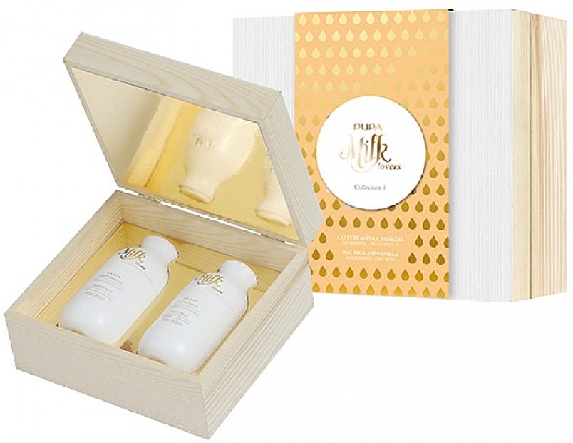 Набір - Pupa Milk Lovers Kit (sh/milk/250ml + b/milk/250ml) — фото N1