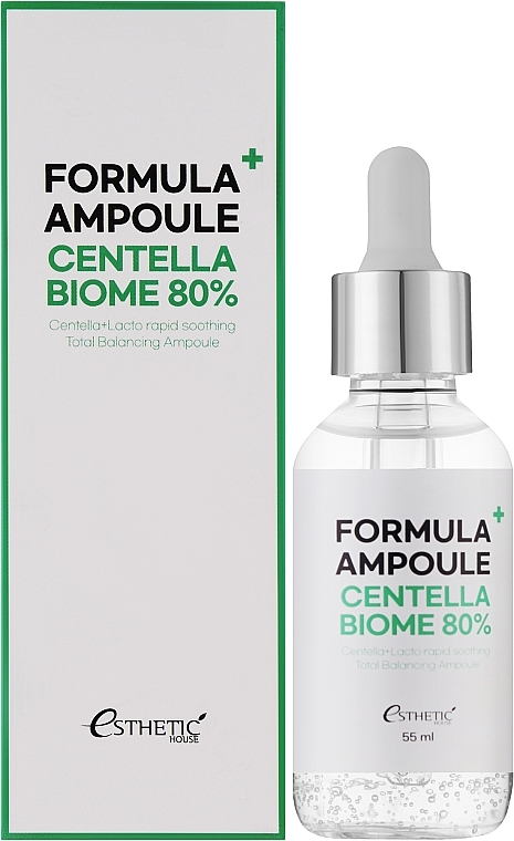 Сыворотка восстанавливающая с центеллой для лица - Esthetic House Formula Ampoule Centella Biome 80% — фото N2