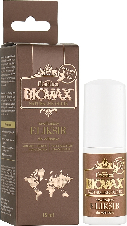 Масло для волос - Biovax  — фото N3
