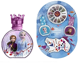 Духи, Парфюмерия, косметика Air-Val International Disney Frozen II - Набор (edt/100ml + manicure/kit)