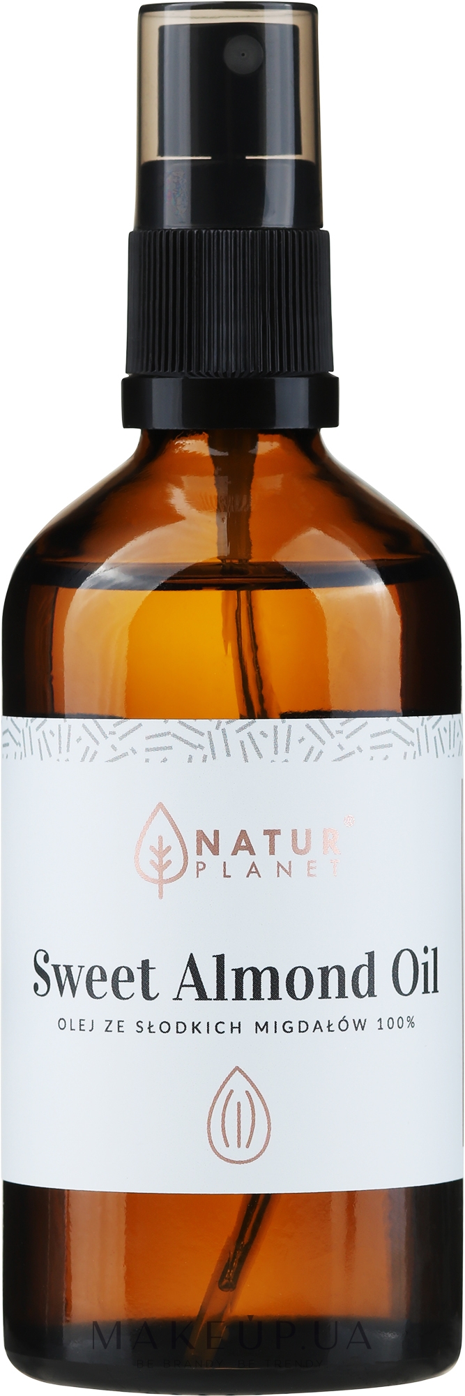 Олія солодкого мигдалю - Natur Planet Sweet Almond Oil 100% — фото 100ml