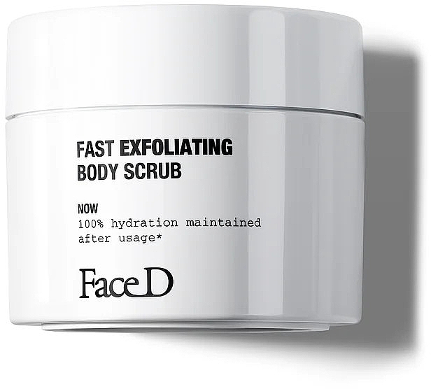 Отшелушивающий скраб для тела - FaceD Fast Exfoliating Body Scrub — фото N1