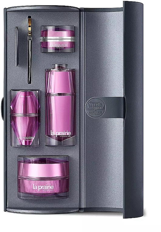 Набор - La Prairie Platinum Rare Haute Rejuvenation Luxury Ritual Set (eye/elixir/30ml + eye/cr/20ml + eye/cr/3ml + f/elixir/3ml) — фото N1