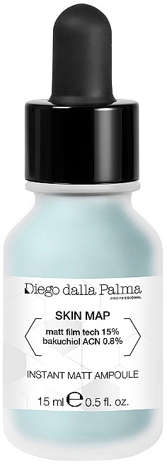 Матувальна ампула для обличчя - Diego Dalla Palma Skin Map Instant Matt Ampoule — фото N1