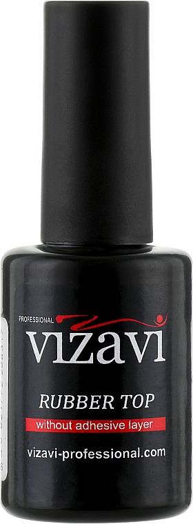 Каучукове фінішне покриття без липкого шару - Vizavi Professional Rubber Top VTC-12 — фото N1