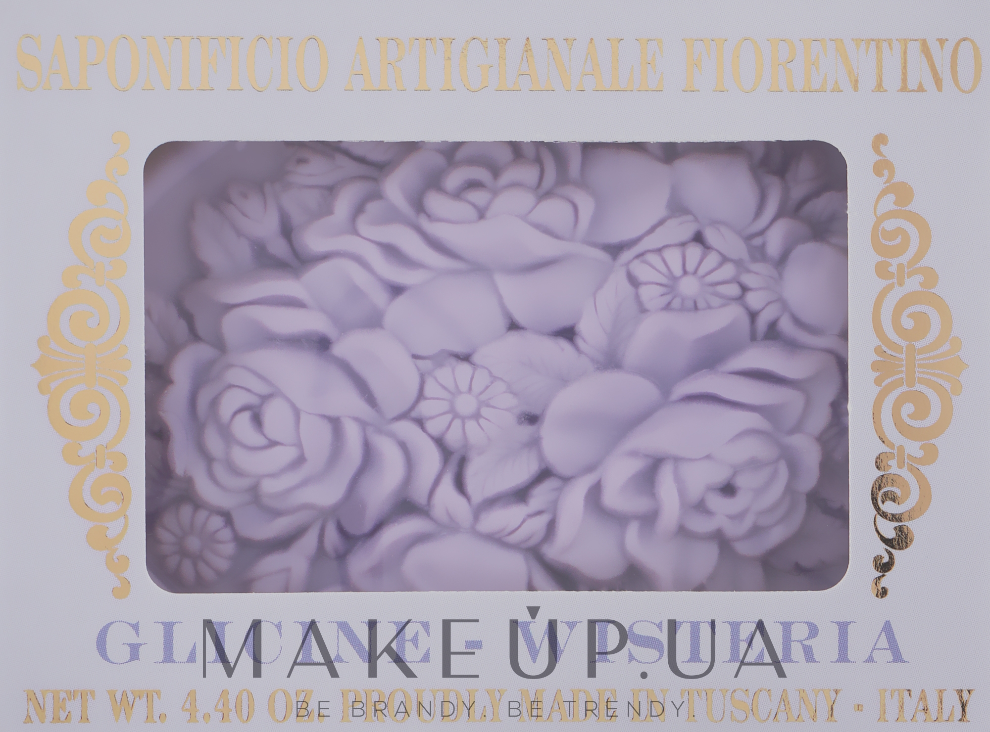 Мыло натуральное "Глициния" - Saponificio Artigianale Fiorentino Botticelli Wisteria Soap — фото 125g
