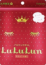 Маска для обличчя "Полуниця з Фукуока" - Lululun Premium Face Mask Strawberry — фото N1