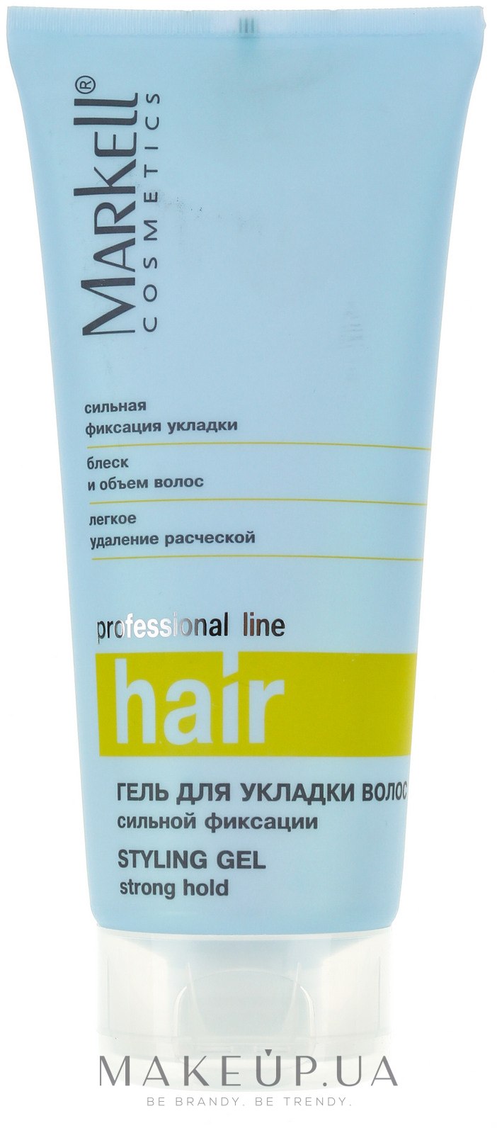 Гель для укладання волосся Сильної фіксації - Markell Cosmetics