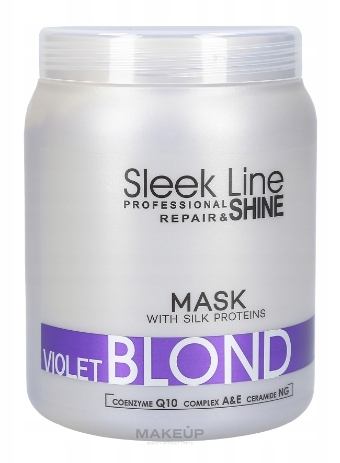 Нейтрализующая маска для светлых волос - Stapiz Sleek Line Violet Blond Mask — фото 1000ml