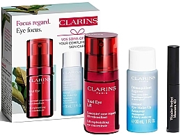 Духи, Парфюмерия, косметика Набор - Clarins Focus Regard Set (eye/conc/15ml + makeup/rem/30ml + mascara/8ml)