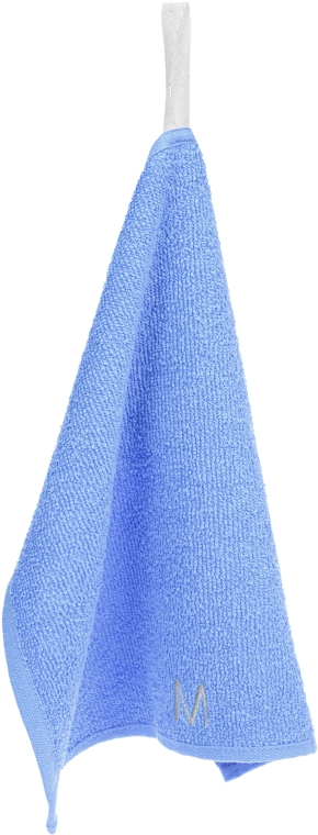 Дорожный набор полотенец для лица, голубые "MakeTravel" - MAKEUP Face Towel Set — фото N4