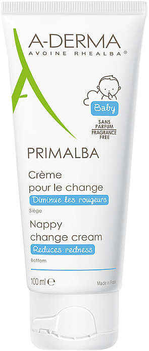 Крем для смены подгузников - A-Derma Primalba Nappy Change Cream — фото N1