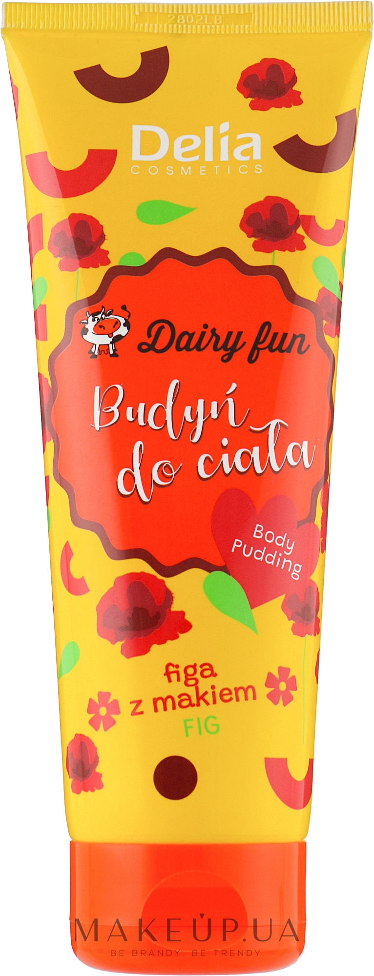 Пудинг для тіла "Інжир з маком" - Delia Dairy Fun — фото 250ml