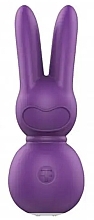 Вібратор у формі кролика, фіолетовий - Femme Funn Stubby 2 Massager — фото N1