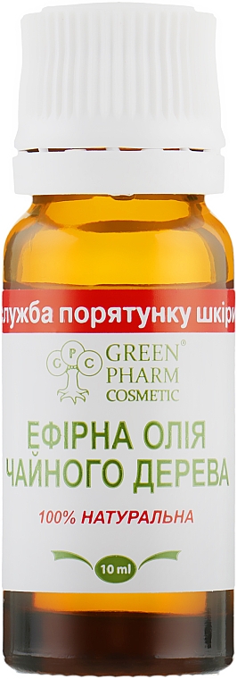 Эфирное масло чайного дерева - Green Pharm Cosmetic — фото N2